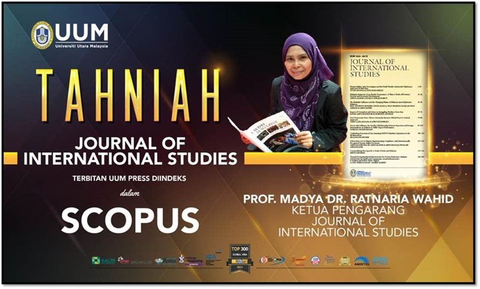 JOURNAL PUBLISHED BY UUM PRESS IS INDEXED IN SCOPUS